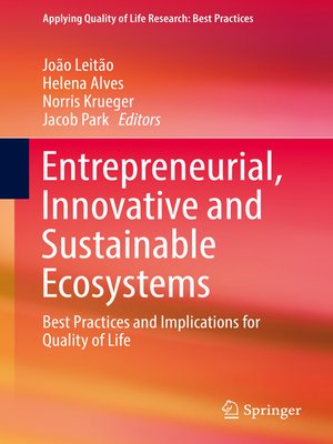 cover image of Entrepreneurial, Innovative and Sustainable Ecosystems